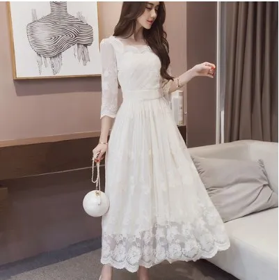 Женское длинное платье с рукавом бабочкой Boho элегантное облегающее Сетчатое