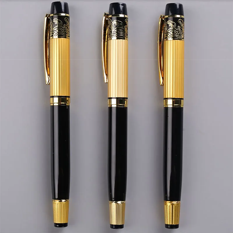 

1 pcs Commercial metal ballpoint pen present pen core ballpoint pen signing fountain pen Office supplies stationery