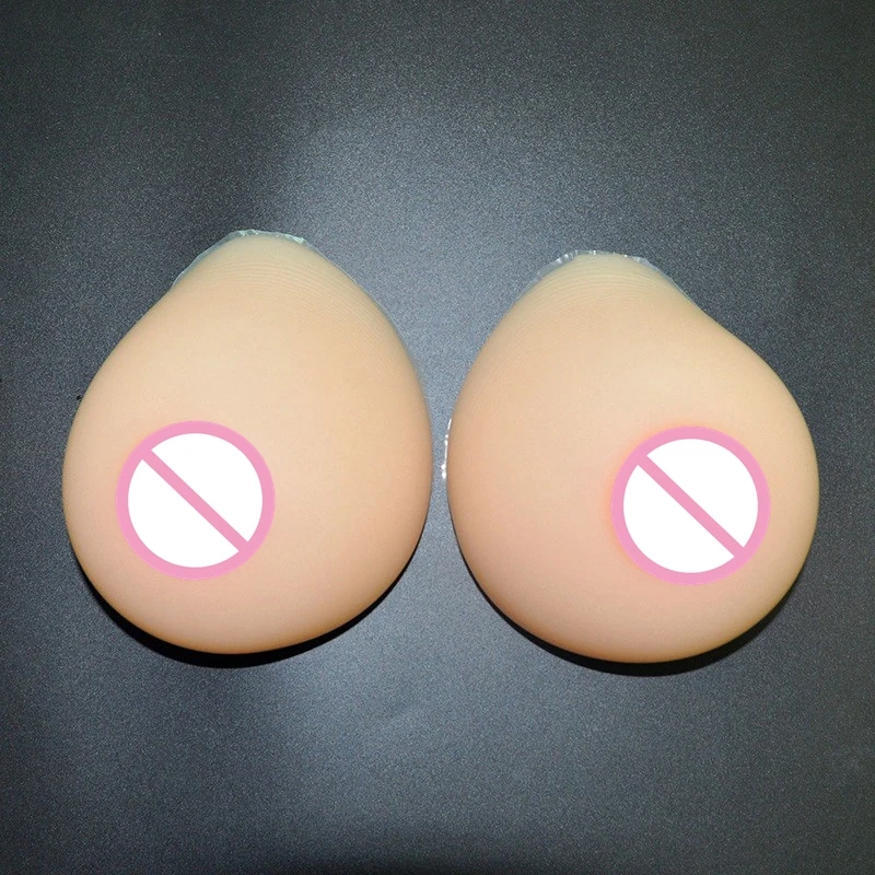 

800g/pair L Size Realistic Breast Forms Silicone Breast for Mastectomy Boob Protesis Mamaria Fake Breasts Nep Borsten