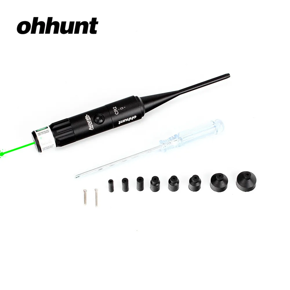 online Ohhunt Caça Kits Verde Red Dot Laser Boresighter Bore Vista Verde Vermelho com On Off Switch para. 177 a. 50 calibre Riflescope