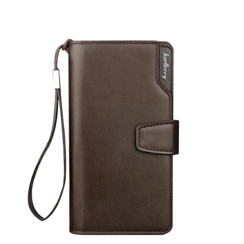 

2019 hot Purse High Quality PU Leather Wallet Multifunctional Standard Wallets Fashion Casual Male Zipper Notecase