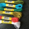 Choose Favorite DMC Color MOQ 1PC Color Double Mercerized Cotton Embroidery Floss Cross stitch 6 strands 488 solid DMC colors ► Photo 3/6