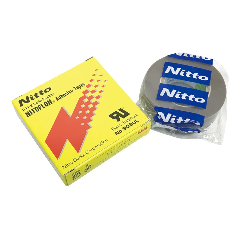 T0.18mmxW19mmxL10m 903UL Nitto Denko Tape P.T.F.E Nitoflon клейкая лента 903UL|Абразивы| |