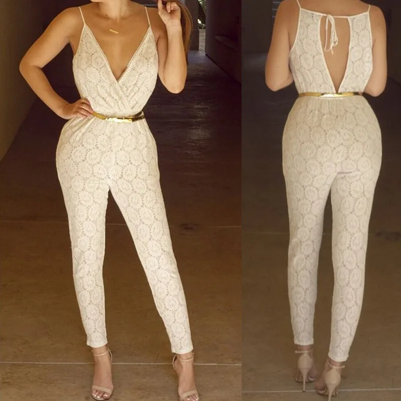 outfit jumpsuit blanco