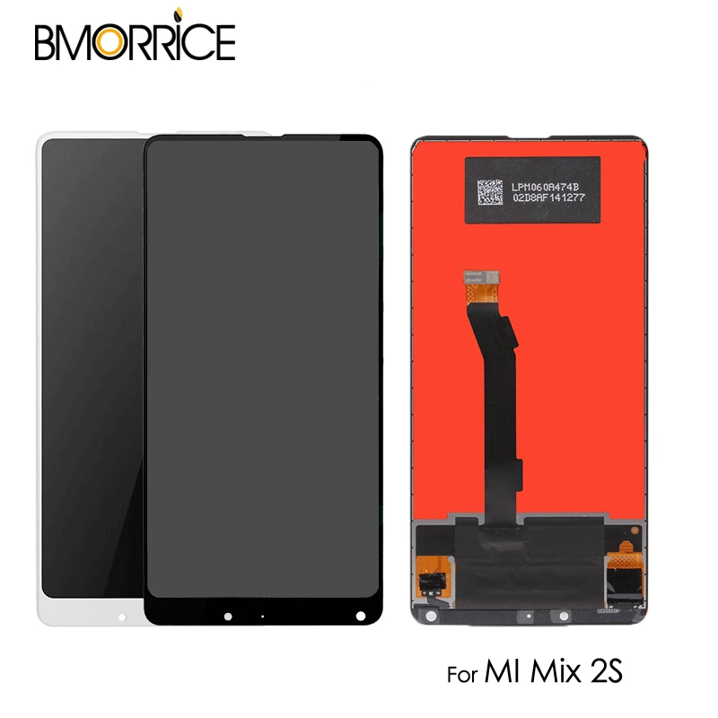 

5.99" Original Replacement For Xiaomi Mix 2S Mix2S LCD Display Touch Screen Digitizer Assembly Glass Panel Black White w Tools