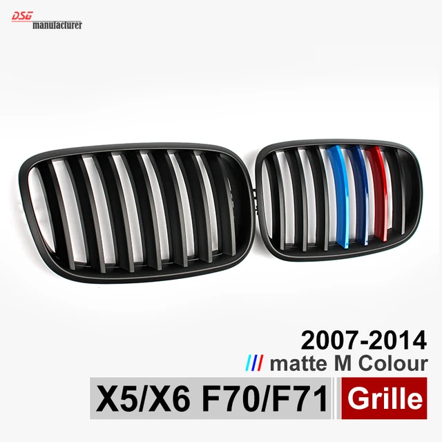 M Sport X5m Design Tri color Front Bumper Grill Grille ABS Kidney ... M Sport X5m Design Tri color Front Bumper Grill Grille ABS Kidney ...