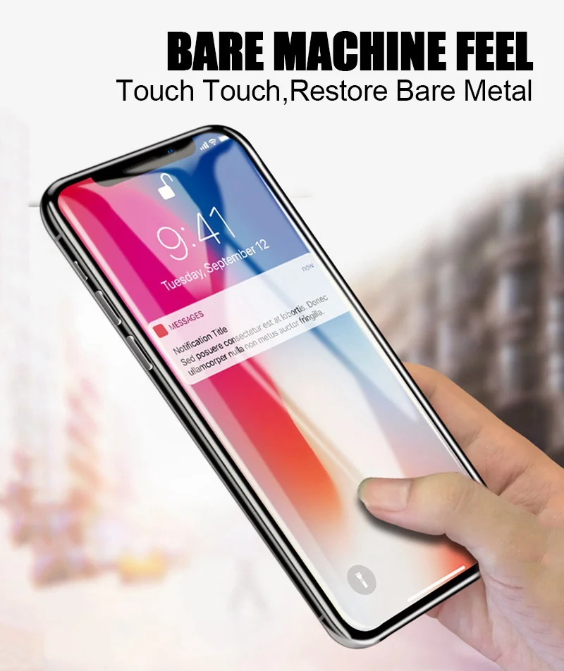 Artisome 5D Protective Glass For iPhone X XR XS MAX Glass For iPhone 7 6 S 8 Plus Screen Protector Glass on the For iPhone X XR  (7)