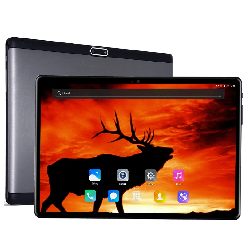 2.5D Tempered Glass 10 inch 10 Core Tablet PC Android 7.0 4GB RAM 128GB ROM 1920*1200 IPS 4G LTE 8.0 MP Camera DHL free shipping