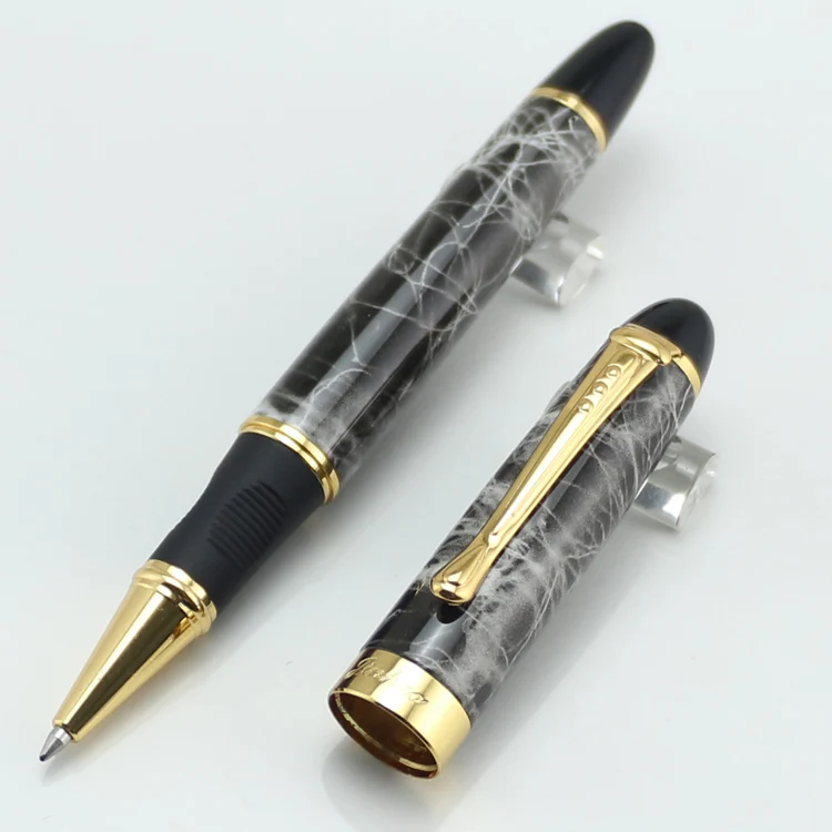 JINHAO X450 деловая Серая Мраморная и Золотая шариковая ручка, канцелярские принадлежности, школьные и офисные принадлежности, ручки для письма