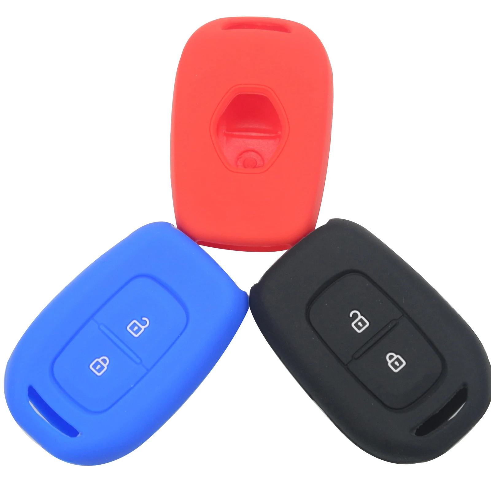 Keyforkess 50 pezzi 2 pulsanti custodia portachiavi in Silicone per Renault Scenic Master Megane Duster Logan Clio Captur Laguna Fluence telecomando 5 Keyforkess 50 pezzi 2 pulsanti custodia portachiavi in Silicone per Renault Scenic Master Megane Duster Logan Clio Captur Laguna Fluence telecomando -