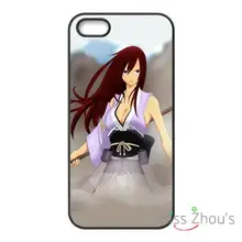 Custom Fairy Tail Erza Scarlet back skins mobile cellphone cases for iphone 4 4s 5 5s