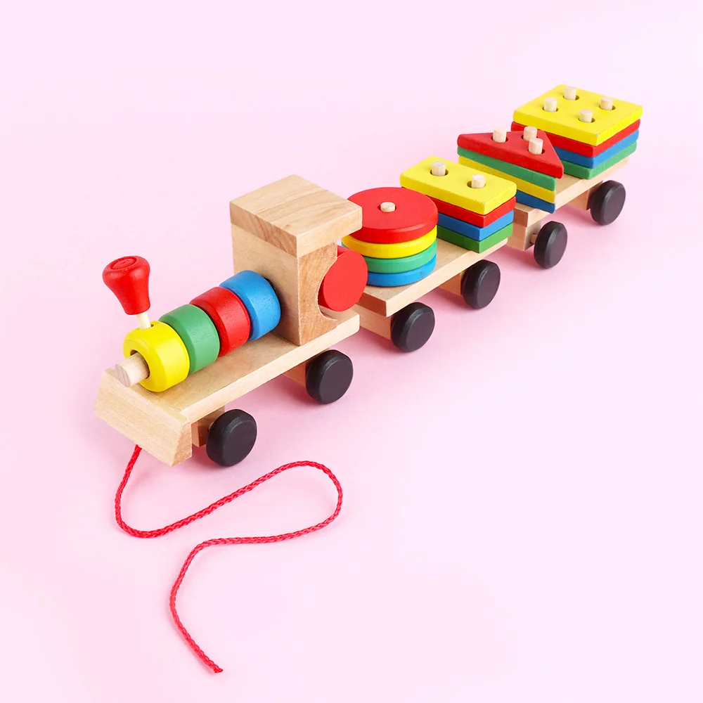 baby wooden blocks puzzle