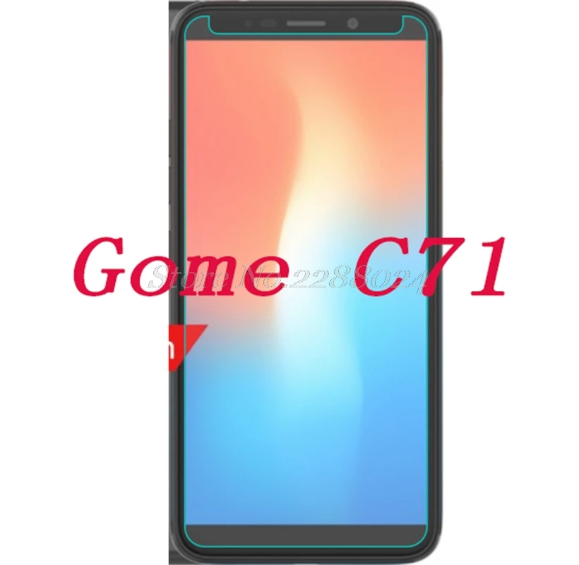 Закаленное стекло для смартфона Gome C71 9H Взрывозащищенная защитная пленка экрана