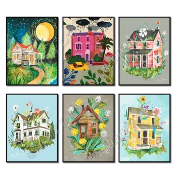 

Full Square / Round Diamond Painting Sweet Home Mosaic Pattern DIY Diamond Embroidery Beaded Cross Stitch Pixel Hobby & Crafts