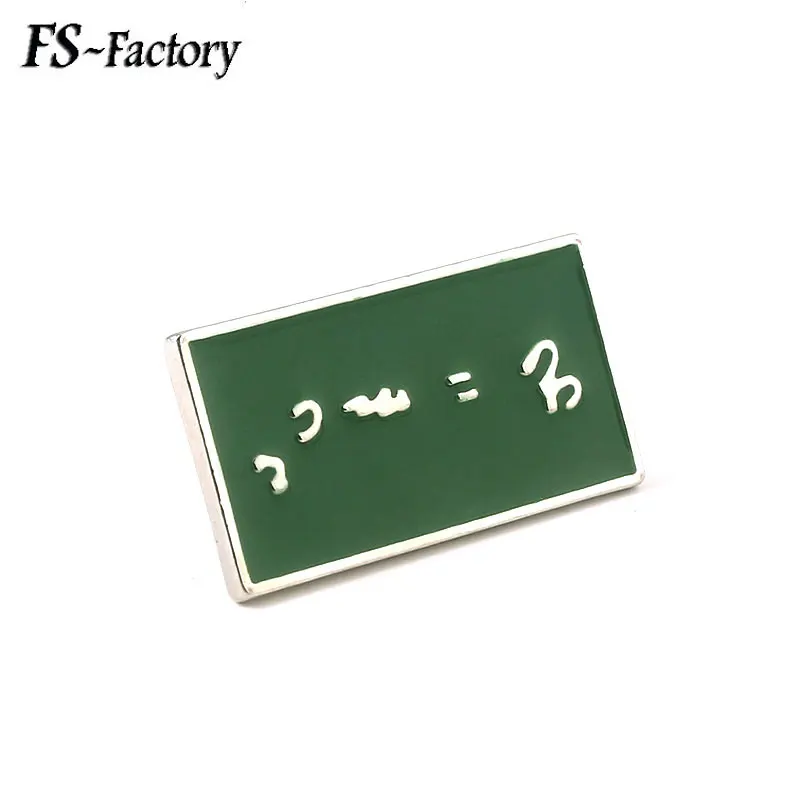 

Einstein's Death Formula E = MC 2 Enamel Pins Brooches Einstein Figure Badge Brooch for Women Men Souvenir Jewelry