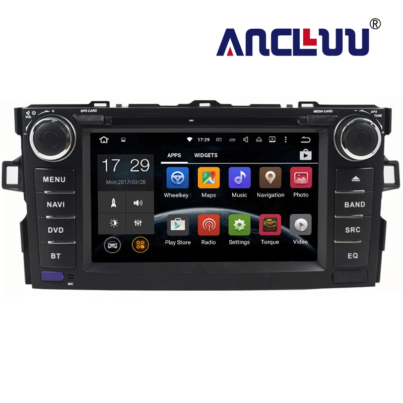 2G RAM Android 7 1 font b Car b font dvd Player For Toyota Auris 2006