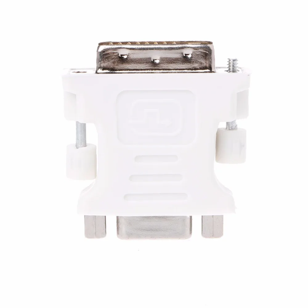 

Deek-Robort DVI-I 24+5 Pin Male To 15 Pin VGA Female Video Card Monitor LCD Converter Adapter