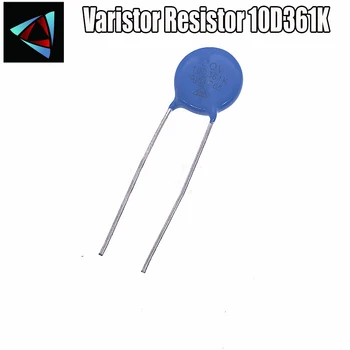 

12PCS 10D361K Varistors 360V Piezoresistor Metal Voltage Dependent Resistor Piezoresistance