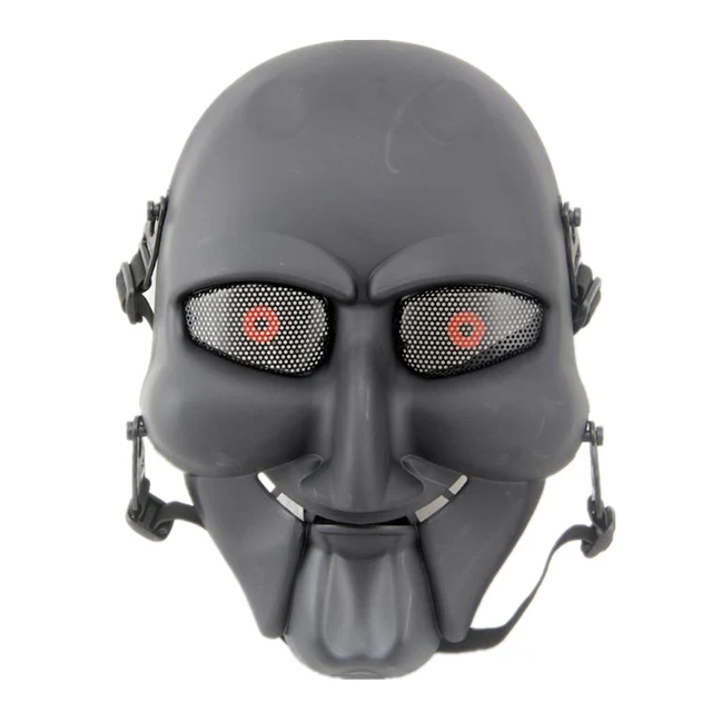 tactical skull face mask military Chainsaw Massacre mask scary Halloween masks Skull movie will