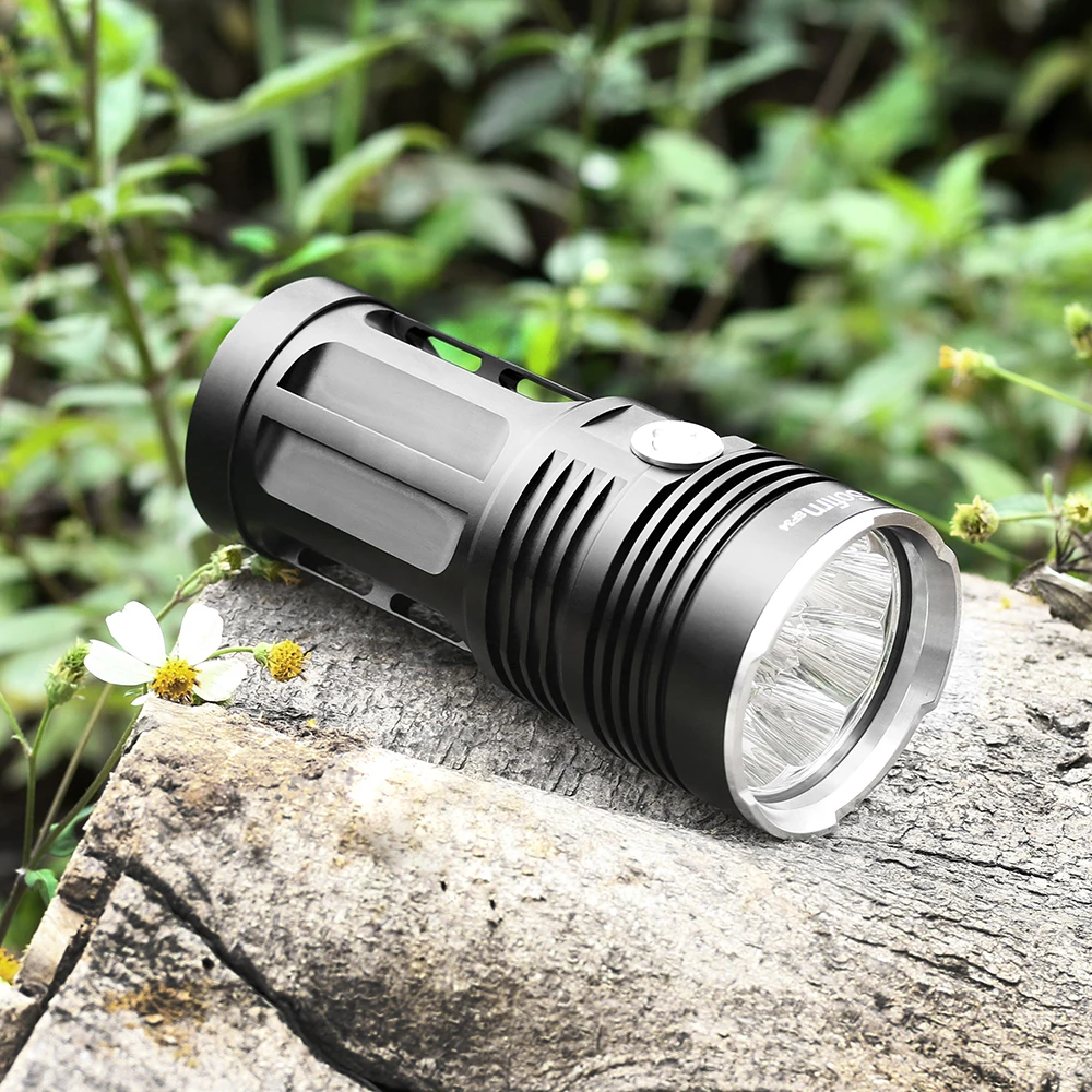  10T6 2000 lumen 10* CREE XML T6 LED light Ultra Bright Flashlight Portable 5 Modes Powerful LED Fla - 32801488157