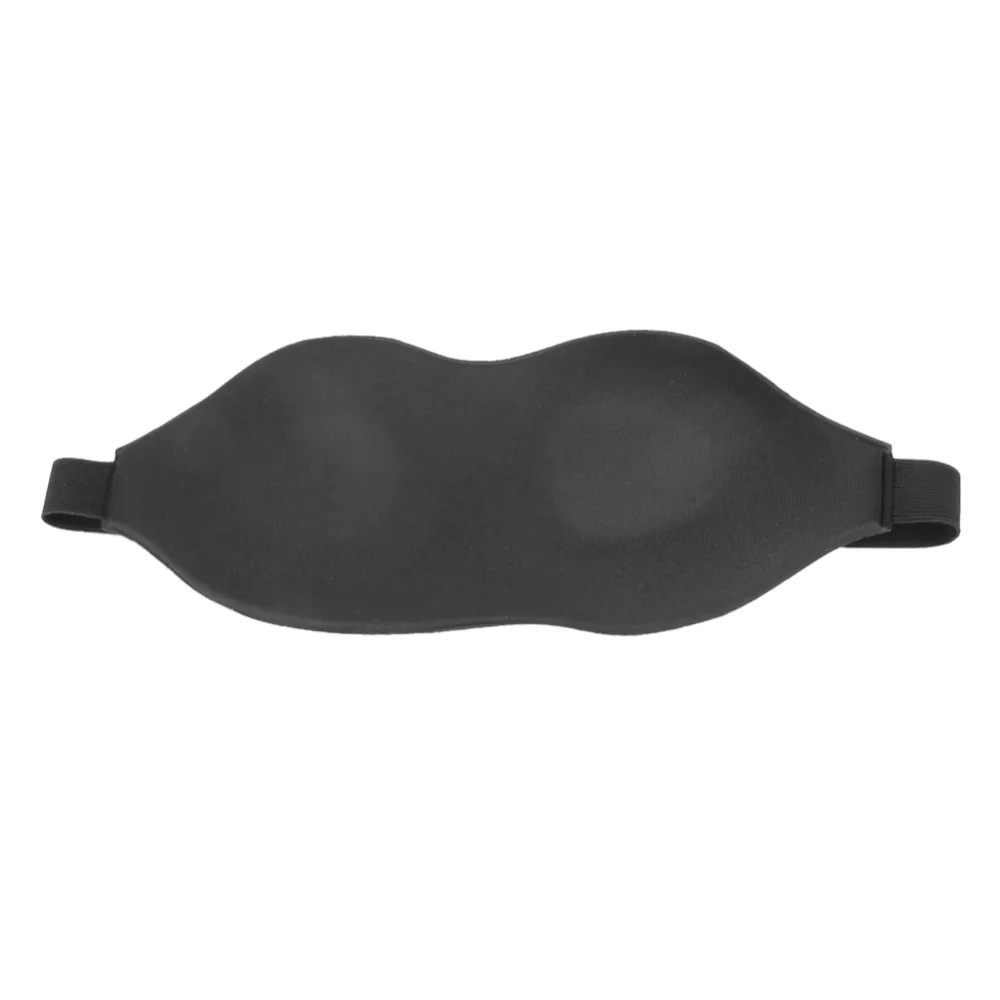 Comfortable Eyeshade Travel Sleep Eye Mask Night Sleeping Mask Soft Foam Padded Eyeshade Cover Blindfold Office 3D Eyeshade