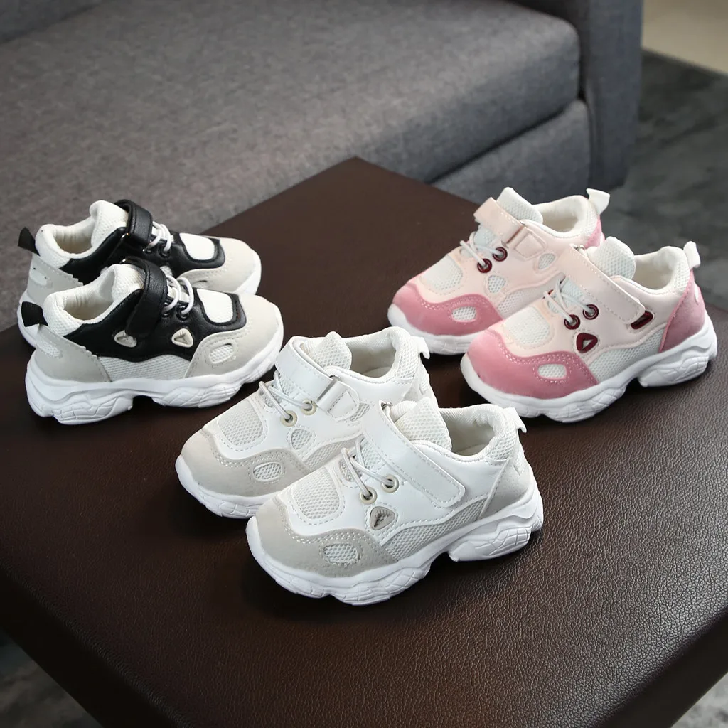 

Toddler Infant Kids Baby Girls Boys Soft Sole Mesh Running Sport Shoes Sneakers New arrival 2019
