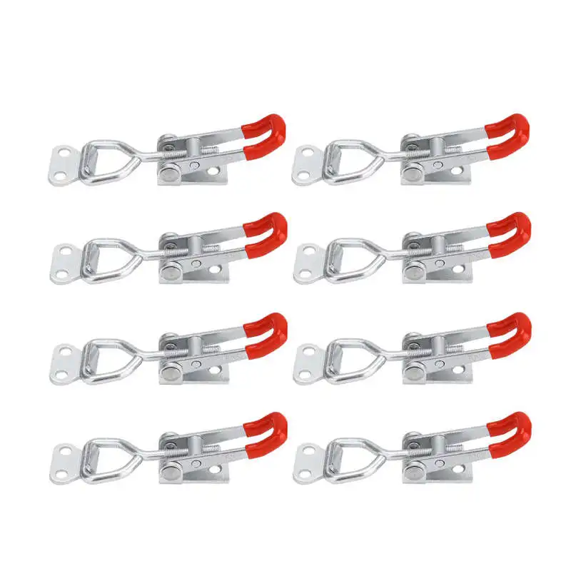  8 Pcs 4001 Toggle Latch Clamp Heavy Duty Hand Tool Holding Capacity 100Kg 220Lb (Style 4001.)