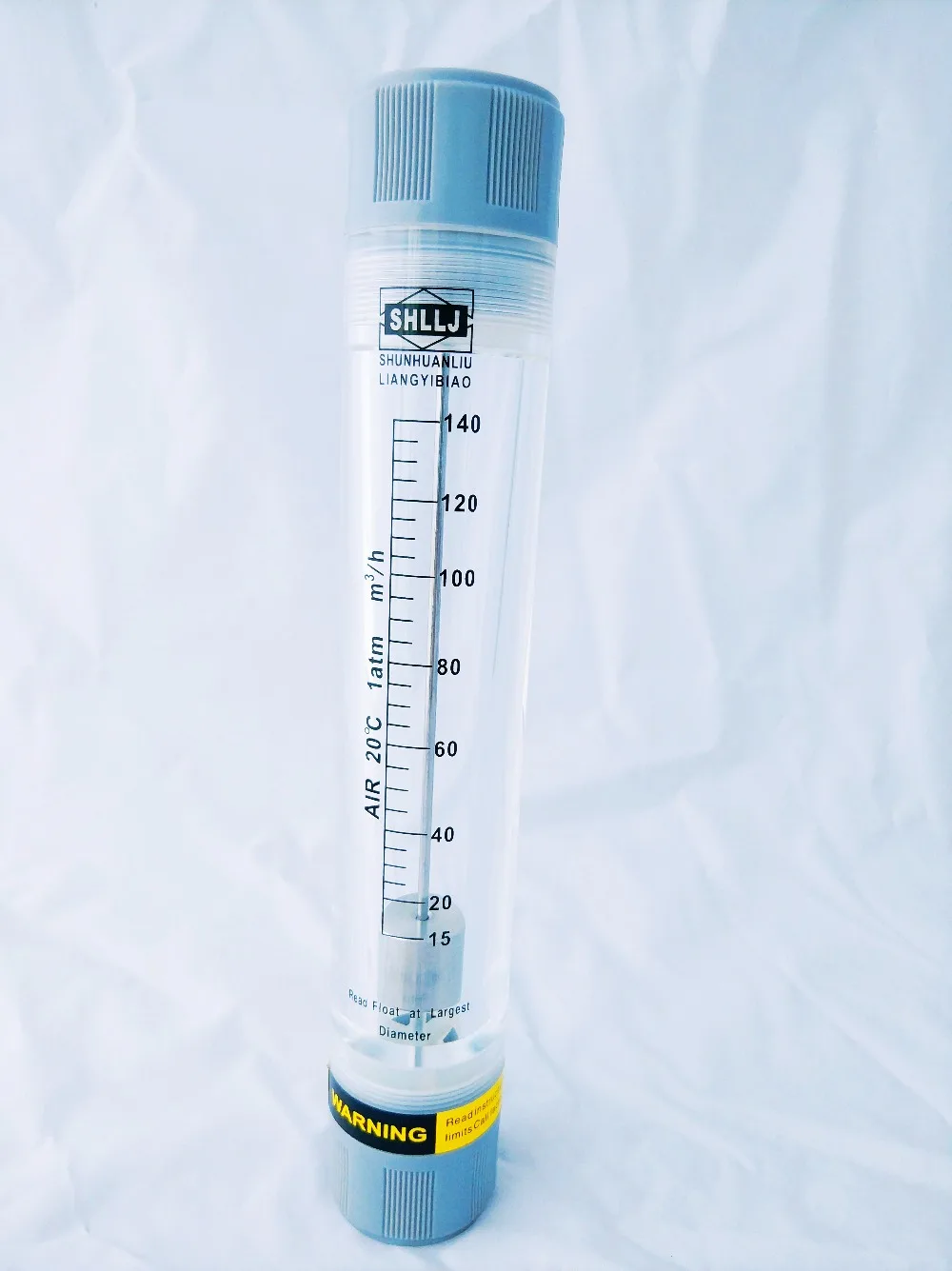 

LZM-25G Pipeline /air acrylic rotameter industy flow meter[15-140Nm3/h] Female 1"BSP or NPT