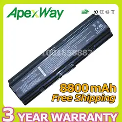 Apexway 11,1 V 8800 mAh ноутбук Батарея для Toshiba L581 L555D A200 A210 L500D PA3534U-1BAS PA3534U-1BRS T40 T41 12 Ячеек