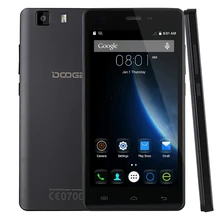 Original doogee x5 pro 5 дюймов hd 1280×720 4 г lte смартфон MTK6735 Quad Core Android 6.0 Мобильный Телефон 8.0MP Камеры Сотового Телефона