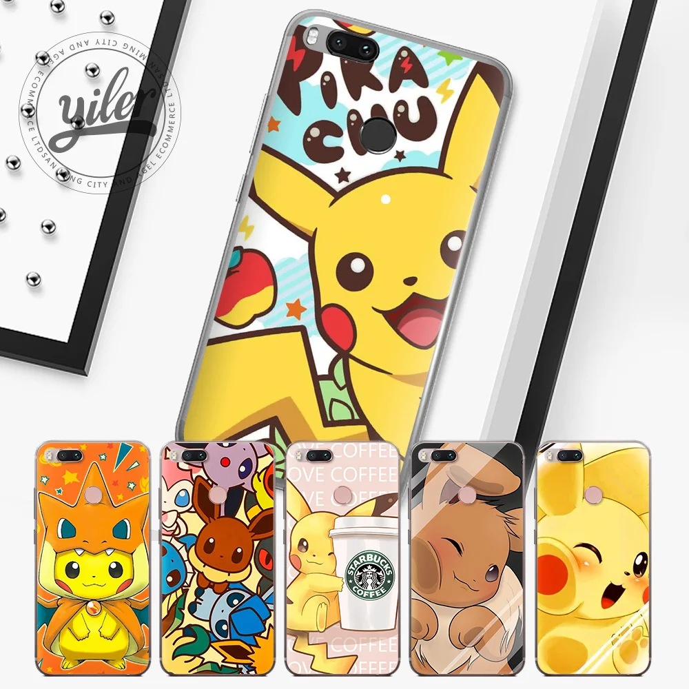 

Coque Pocket Monsters for XiaoMi Mi 8 Case MI 5X 6 Case for Xiaomi Mi 5X Mi A1 6 Shell for RedMi 5 Plus 4X 5A Note 5 4X 5A case
