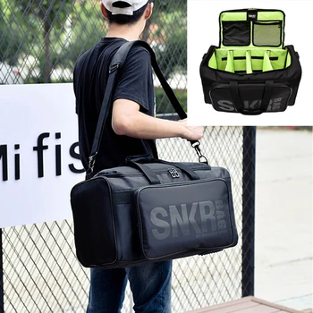 BIG OFFER ❤️ Large Fishing Reel Bag Wearable Waterproof Fishing Tackle Bag Outdoor Travel Bag Fishing Shoulder Pack Backpack XL - discount item 49% OFF Sports & Entertainment