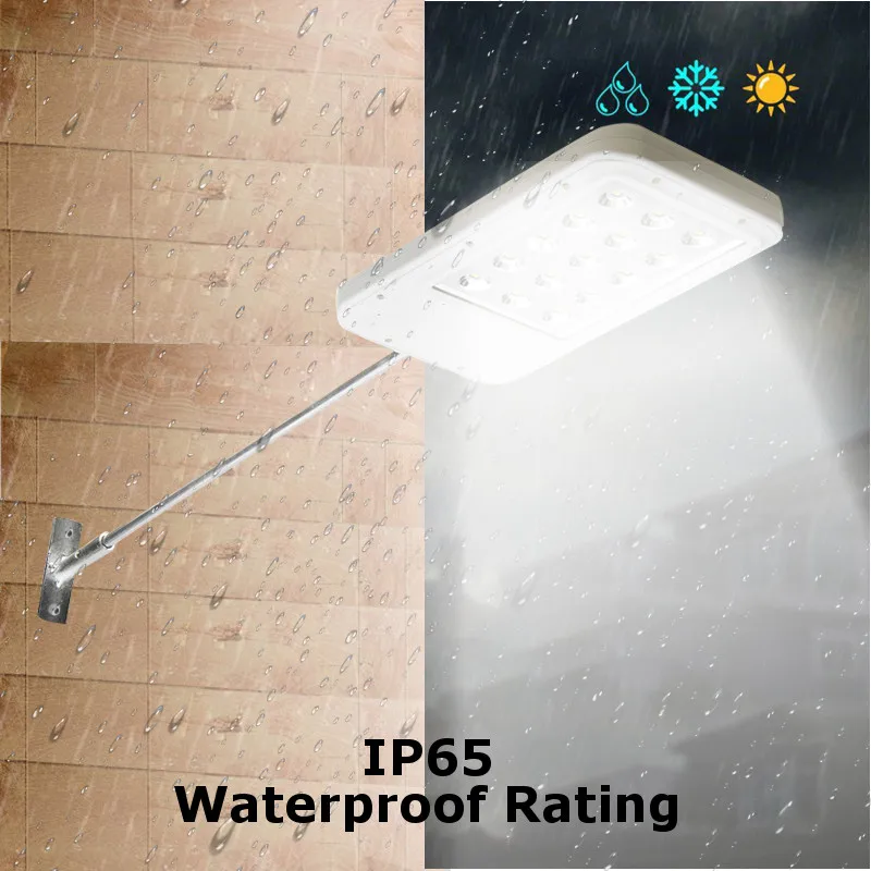 

Smuxi 15/25 LED Ultrathin Waterproof Solar Wall Street Path Light Outdoor Garden Lamp