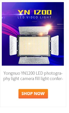 YONGNUO YN128 светодиодный кольцо света Камера фото/телефон/Студия/видео 3200 K-5500 K фотографии кольцо с регулируемой яркостью лампа