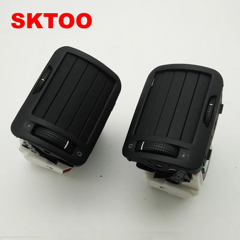 SKTOO Front Right Black Dashboard A/C Air Vent Lights Outlet For VW Passat B5 1997- 2004 2005 3B0 819 704 D 2AQ 3B0819704D 2AQ