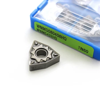 

10pcs WNMG080408 HQ TN60 Cermet CNC Lathe tools Indexable tungsten carbide Threading Inserts CNC turning tool