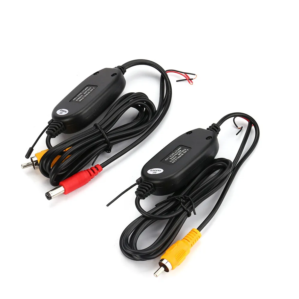 7 LCD Mirror Monitor+Wireless Car Reverse Rear View Backup Camera Night Vision (8)