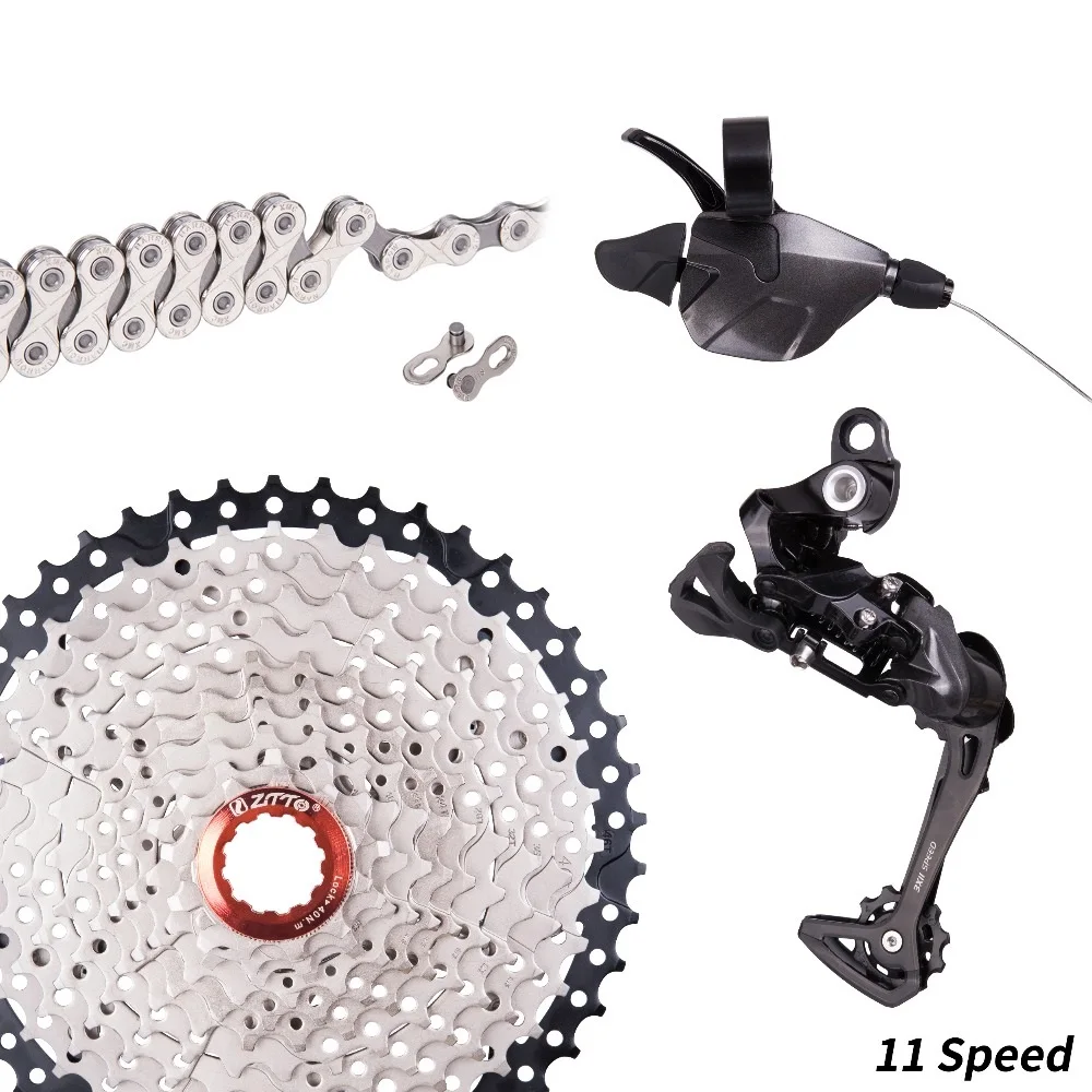 1*11 Speed Shifter Derailleur 11S 40T 42T 46T Cassette and Chain Group Set