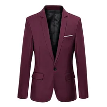 Стильный мужской костюм, куртка, черный, темно-синий и красный, с отворотом, на пуговицах, мужской Выпускной, платье и одежда для шафера, пальто на заказ