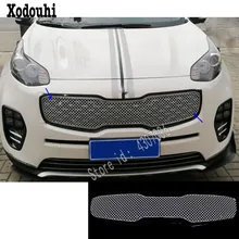 Для Kia Sportage KX5 автомобильный стикер Стайлинг Защита тела Детектор Отделка Передняя решетка решетки литье 1 шт