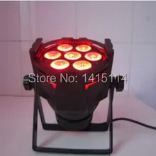 Led par zoom Свет Диско 7*10 Вт RGBW 4 в 1 led светодиодный световой эффект плоский свет stage освещение мыть dj эффект для бара