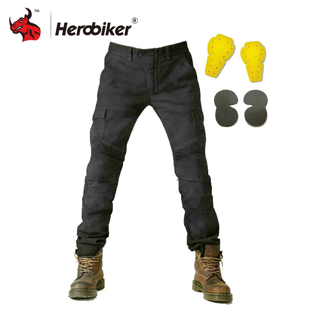 

New Motorcycle Pants Men Moto Jeans Motorcycle Trousers Riding Motorbike Motocross Pants Pantalon Protective Gear Moto Pants