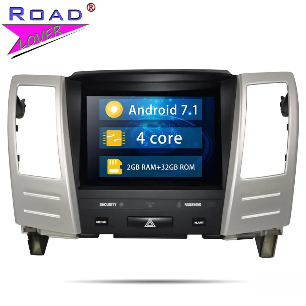 Android 7,1 8,4 ''автомобильное радио для Lexus RX400H RX330 RX300 RX350 gps навигация Авторадио с Bluetooth рулевое колесо управление