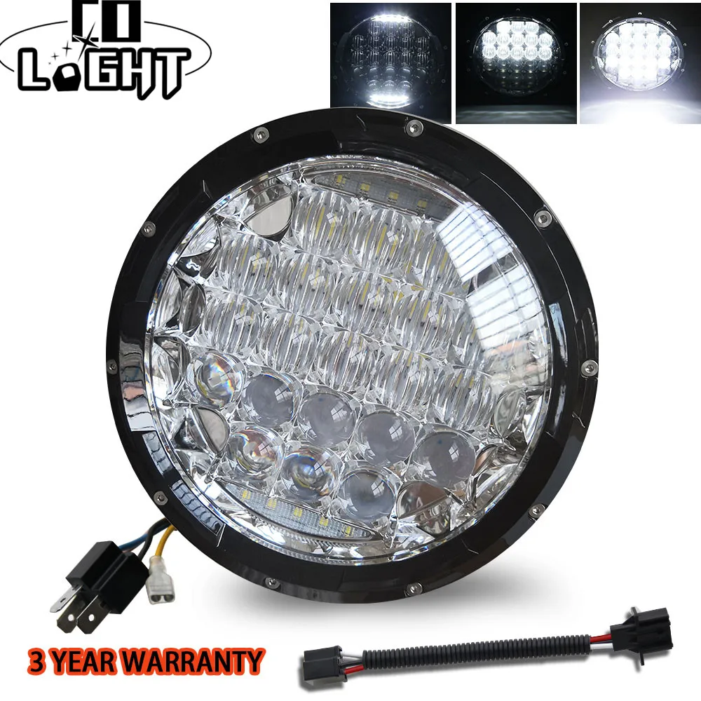 CO LIGHT 70 Вт 7 дюймов фары круглые H4 Здравствуйте Lo светодио дный 5D комбинированный