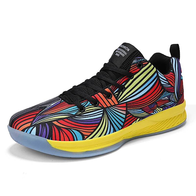 colorful basketball shoes