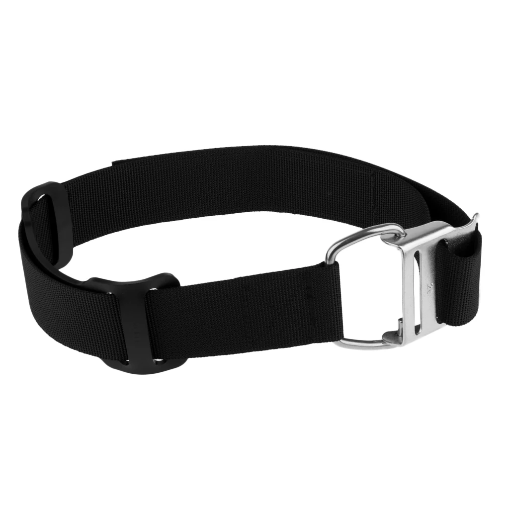 Universal Scuba Diving Tank Band Strap Webbing with Stainless Steel Buckle & Anti-slip Pad