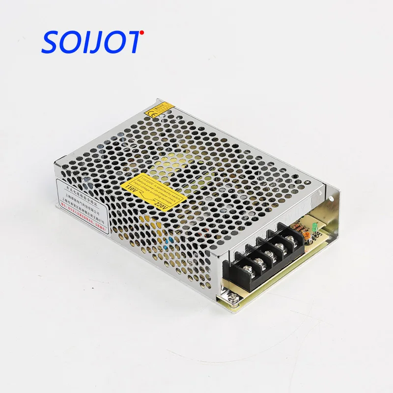 

S-75 Single Output switching power supply 75W 5v 12V 24V ac dc converter variable dc voltage regulator
