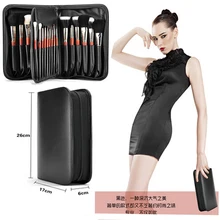Top Grade Mink Hair MC Kabuki Pro Cosmetic Make Up Brush Set Soft Powder Foundation Eyeshadow Eyeliner Lip Brush Goat Hair