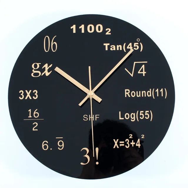 aliexpress : buy 1piece pop quiz math wall clock mathematical aliexpress : buy 1piece pop quiz math wall clock mathematical