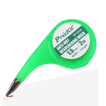 

DP-033A/B/C/D Anti-hot Desoldering wick solder wire for soldering iron tool Tin wire 2m length 1.5mm